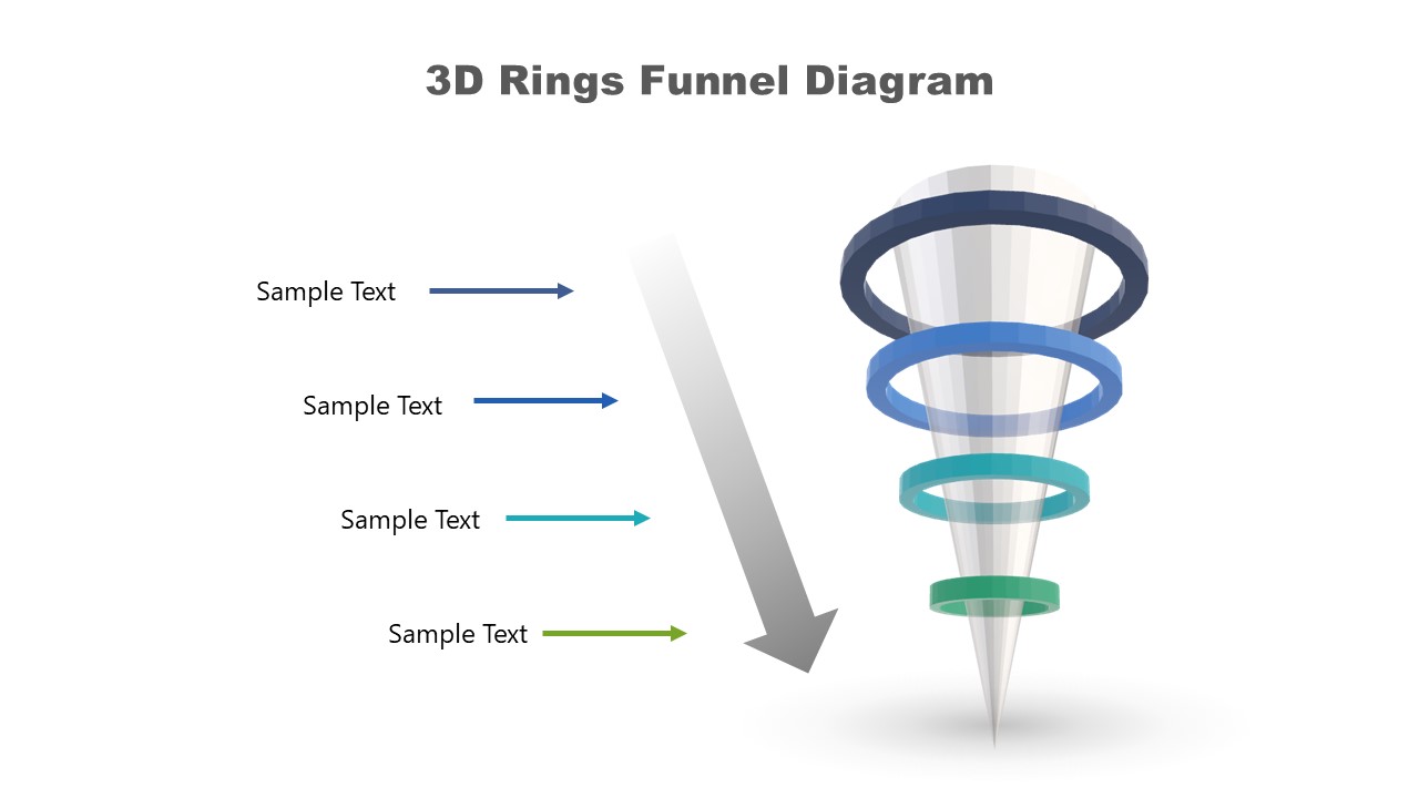 3D Rings Funnel Template 13