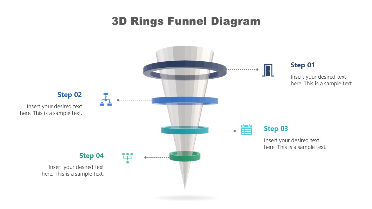 3D Rings Funnel Template 2