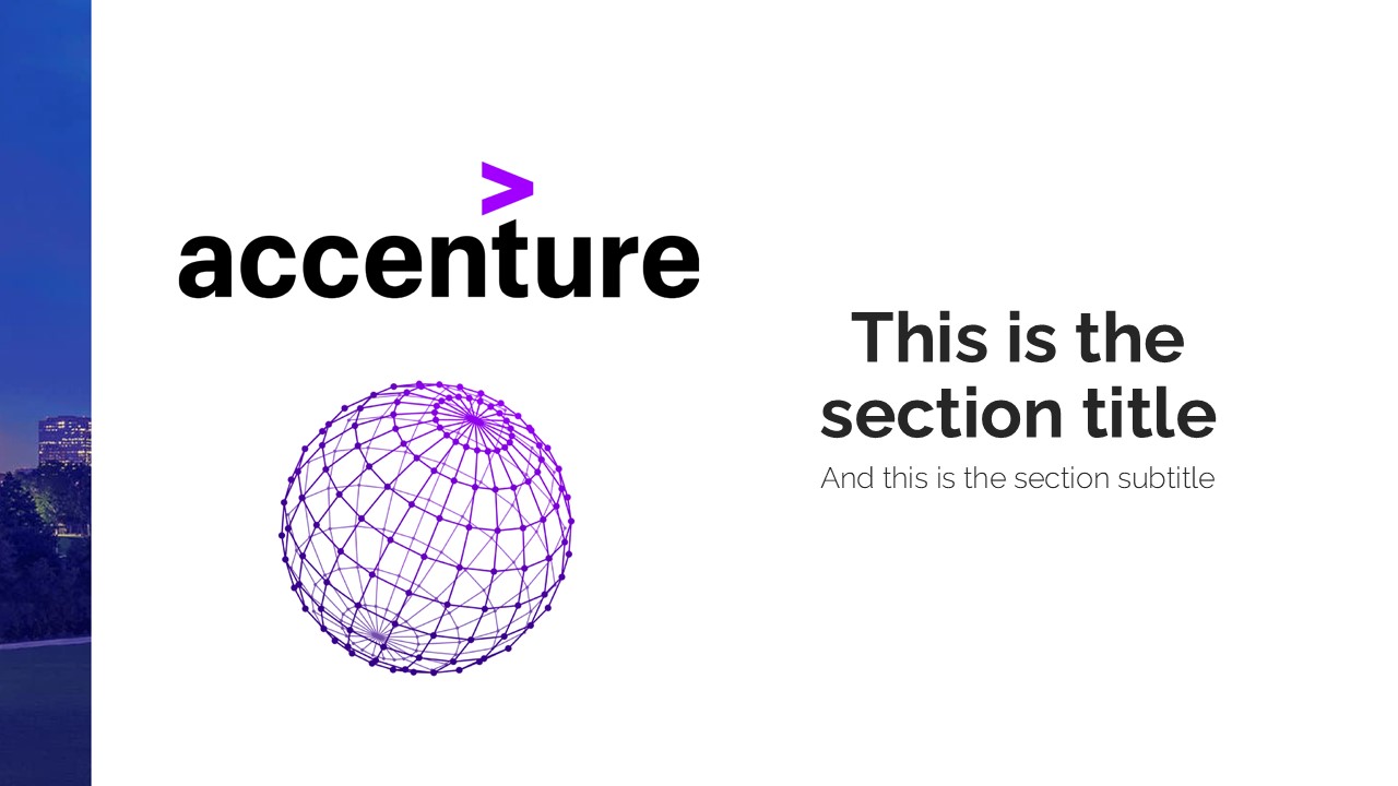 Accenture PowerPoint Template 3