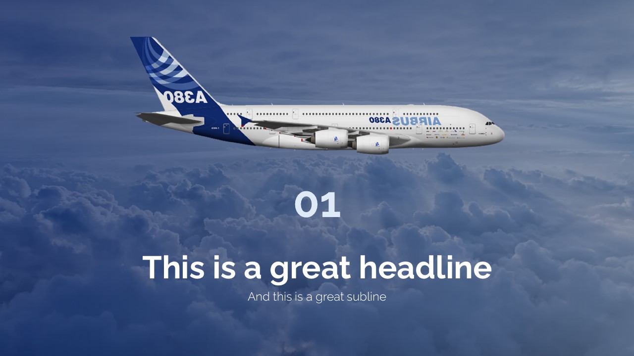 Airbus PowerPoint Template 4