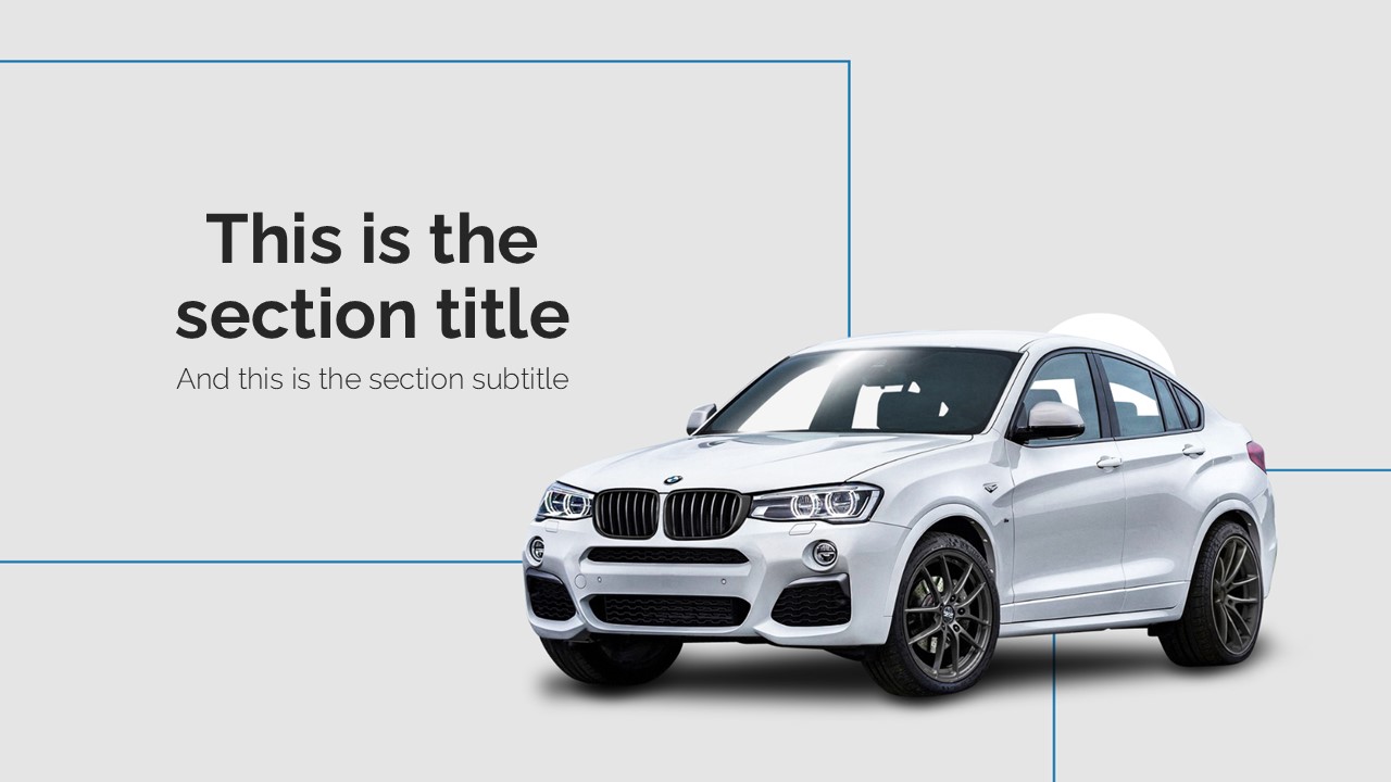 BMW PowerPoint Template 3