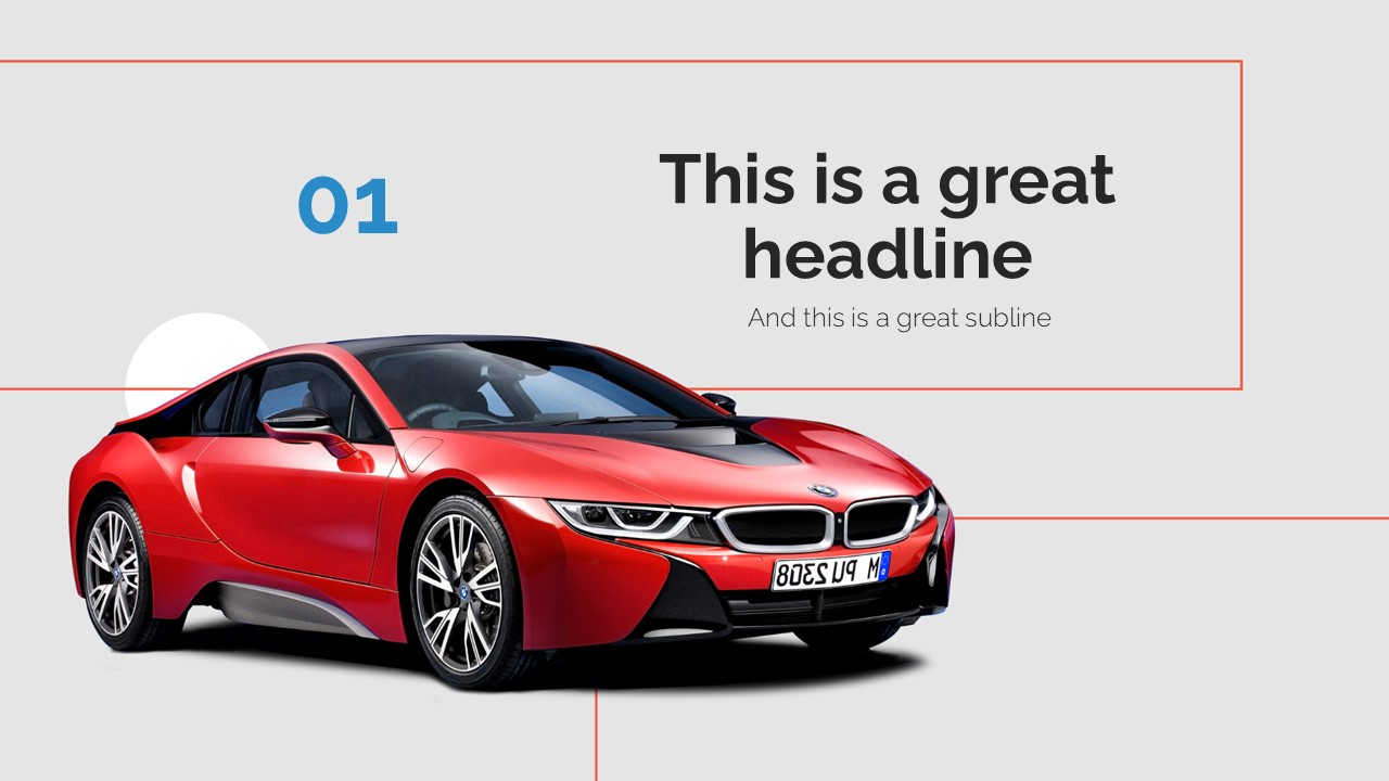 BMW PowerPoint Template 4