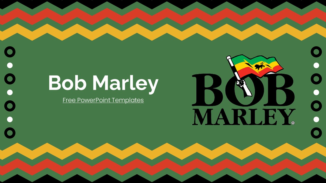 Bob Marley PowerPoint Template 1