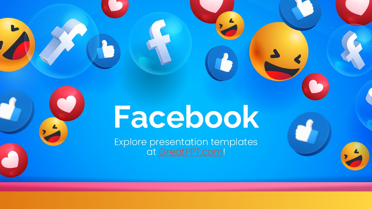 Facebook PowerPoint Template 1