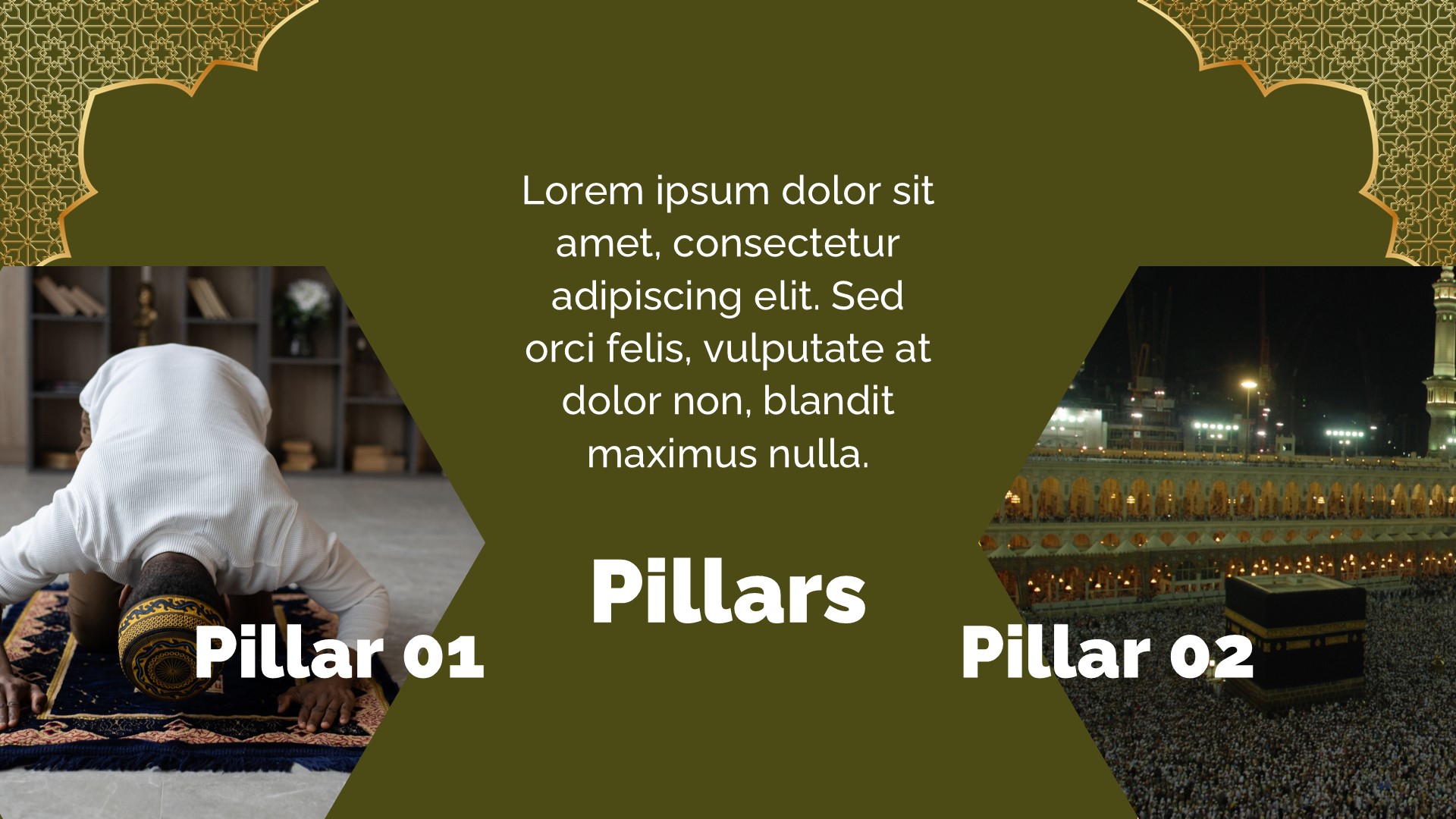 Five Pillars of Islam PowerPoint Template 7