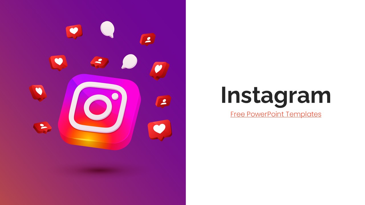 Instagram PowerPoint Template 1