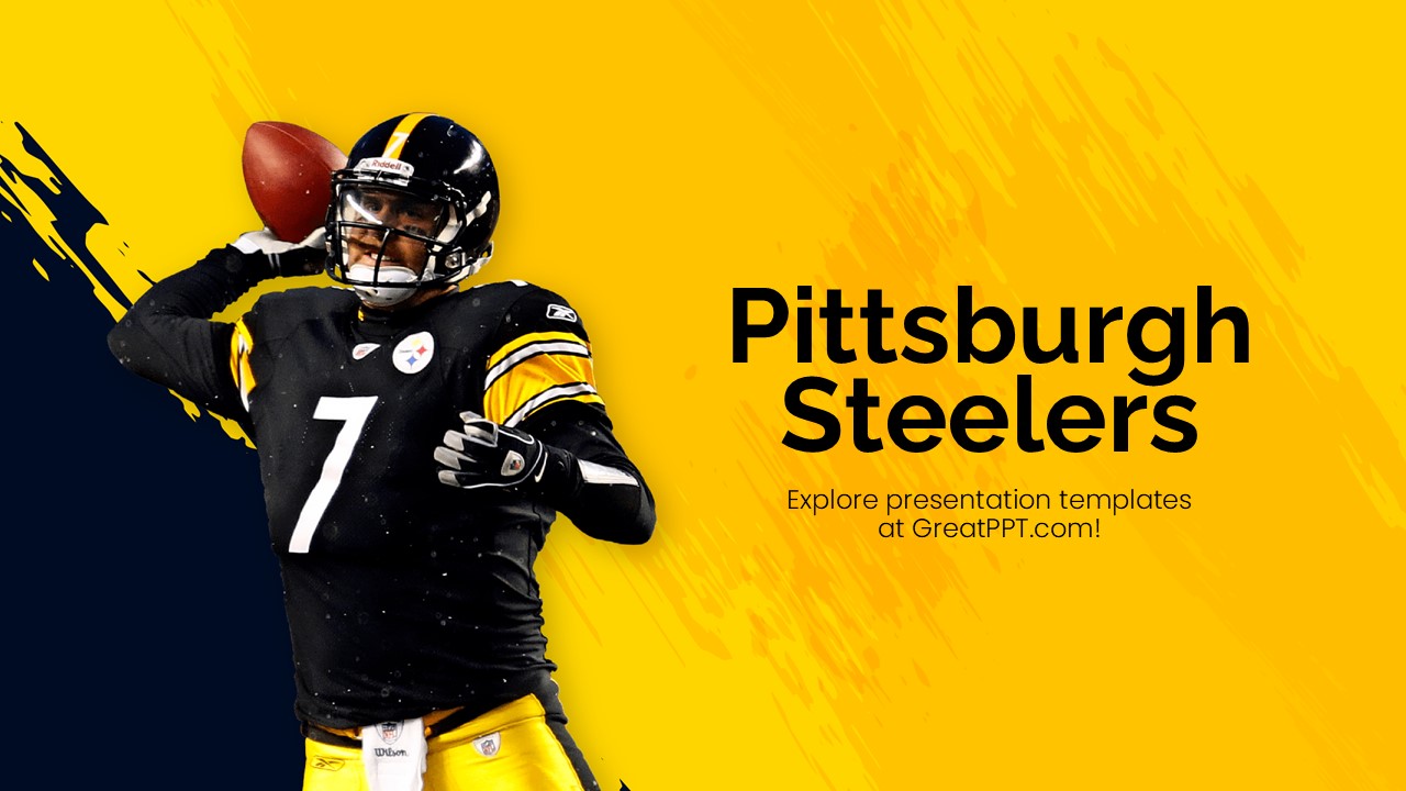 Pittsburgh Steelers PowerPoint Template 1