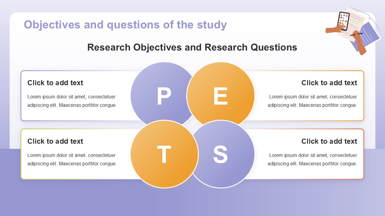 Purple Dissertation Presentation Template 6