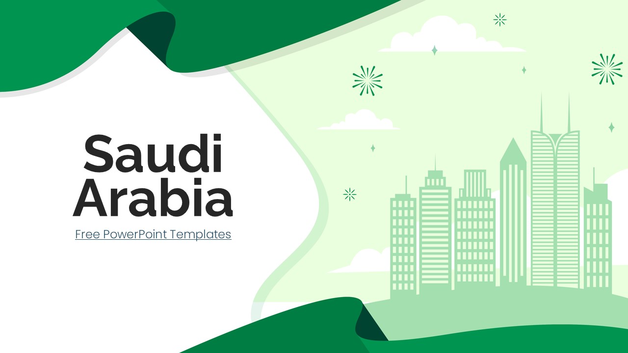 Saudi Arabia PowerPoint Template 1