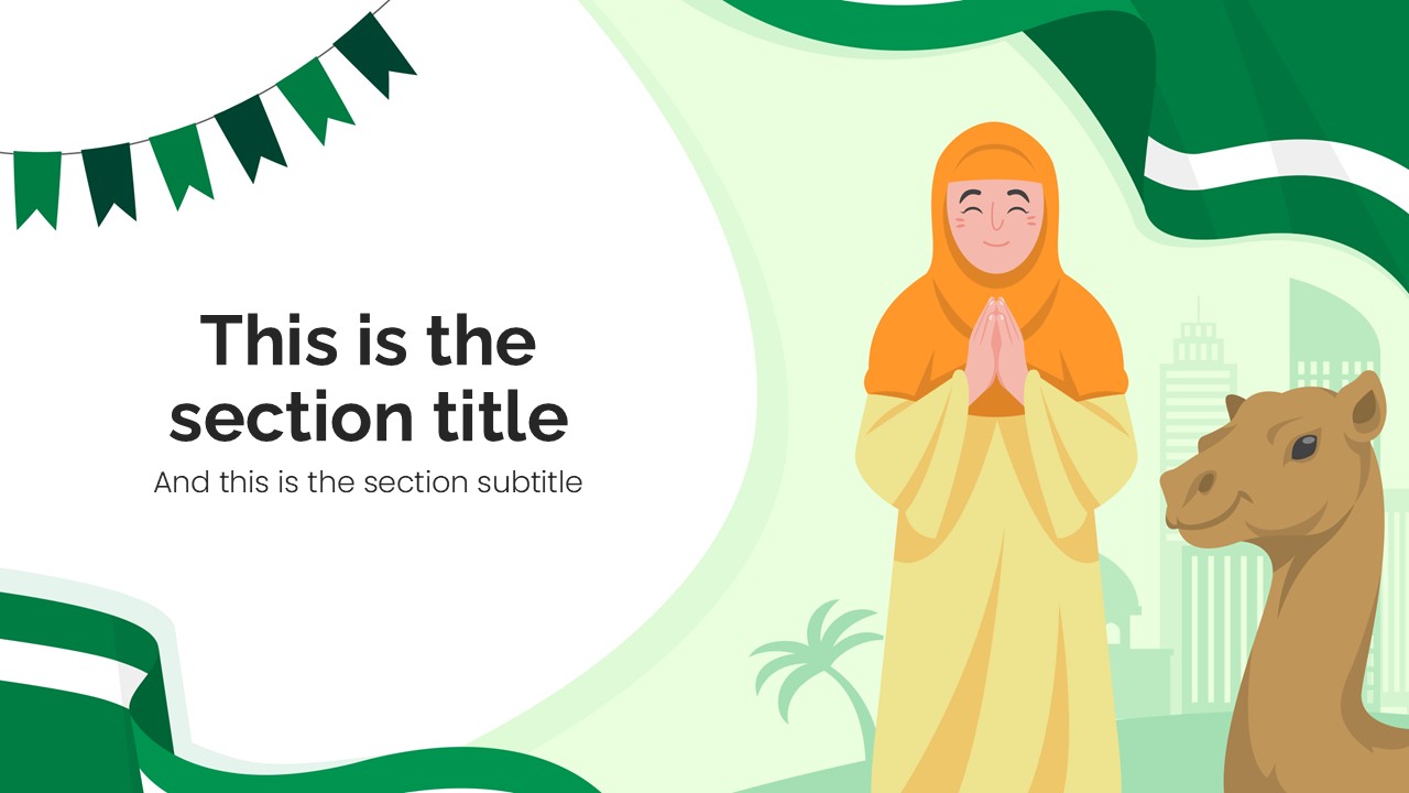 Saudi Arabia PowerPoint Template 3