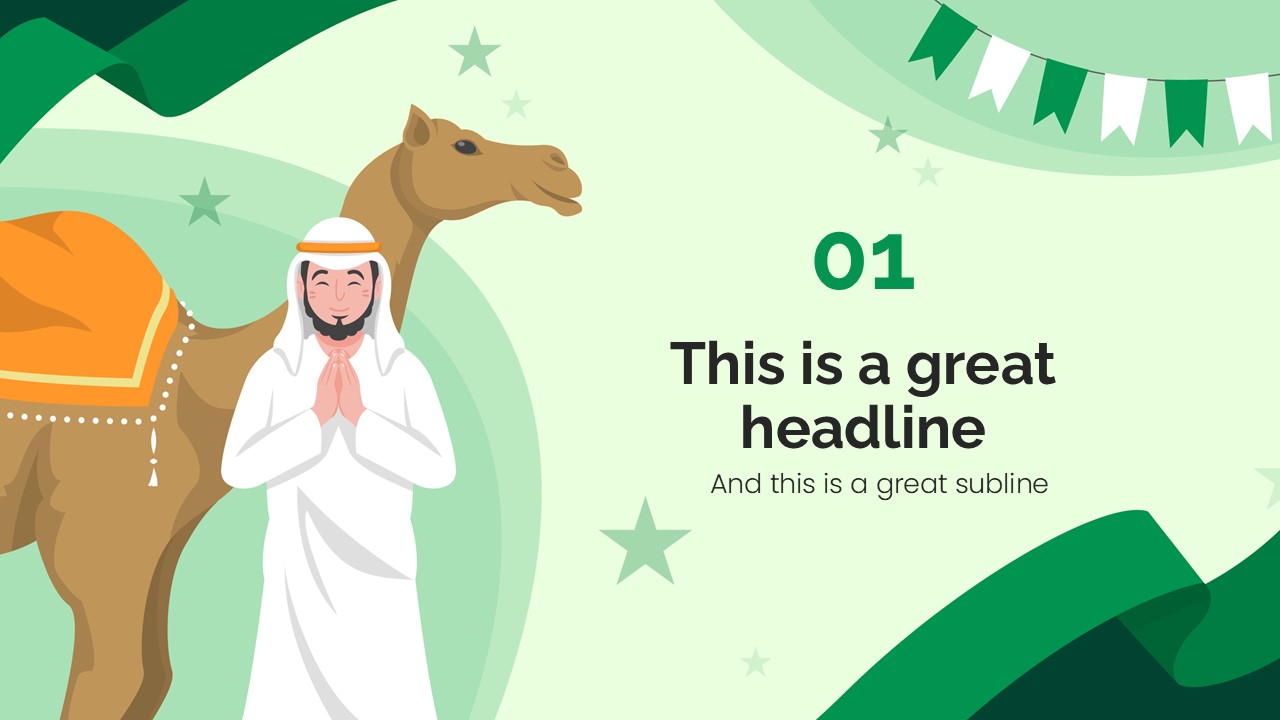 Saudi Arabia PowerPoint Template 4