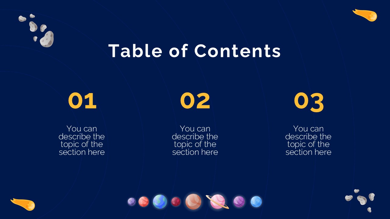 Solar System PowerPoint Template 2