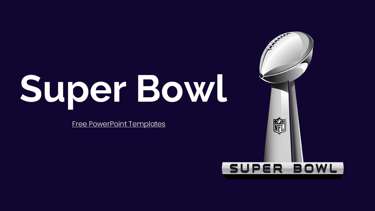 Super Bowl PowerPoint Template 1