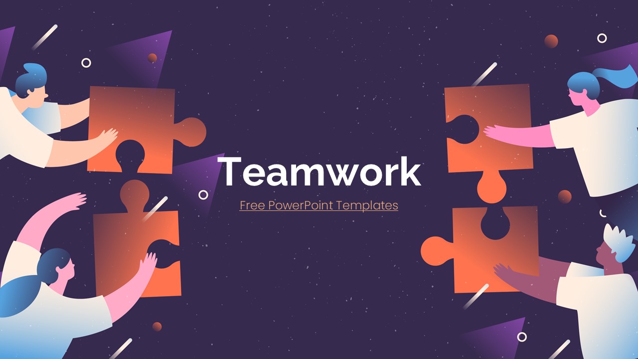 Teamwork PowerPoint Template 1