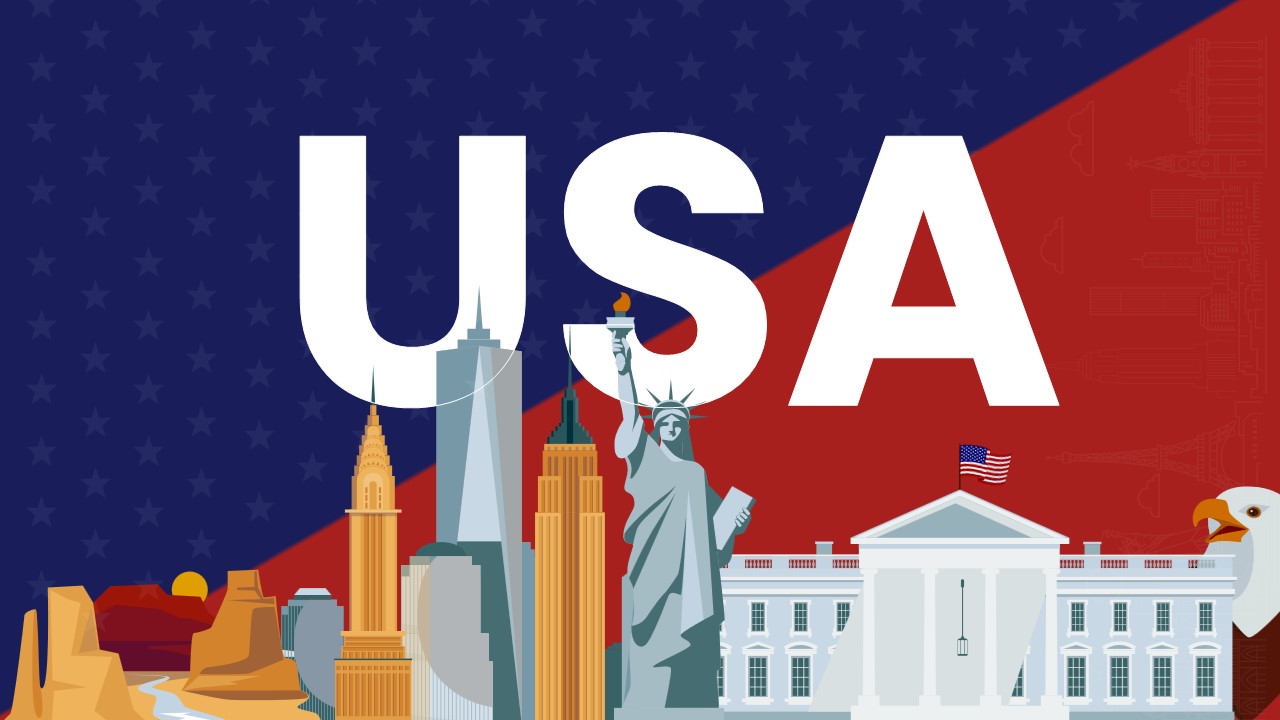 USA Animated PowerPoint Template 1