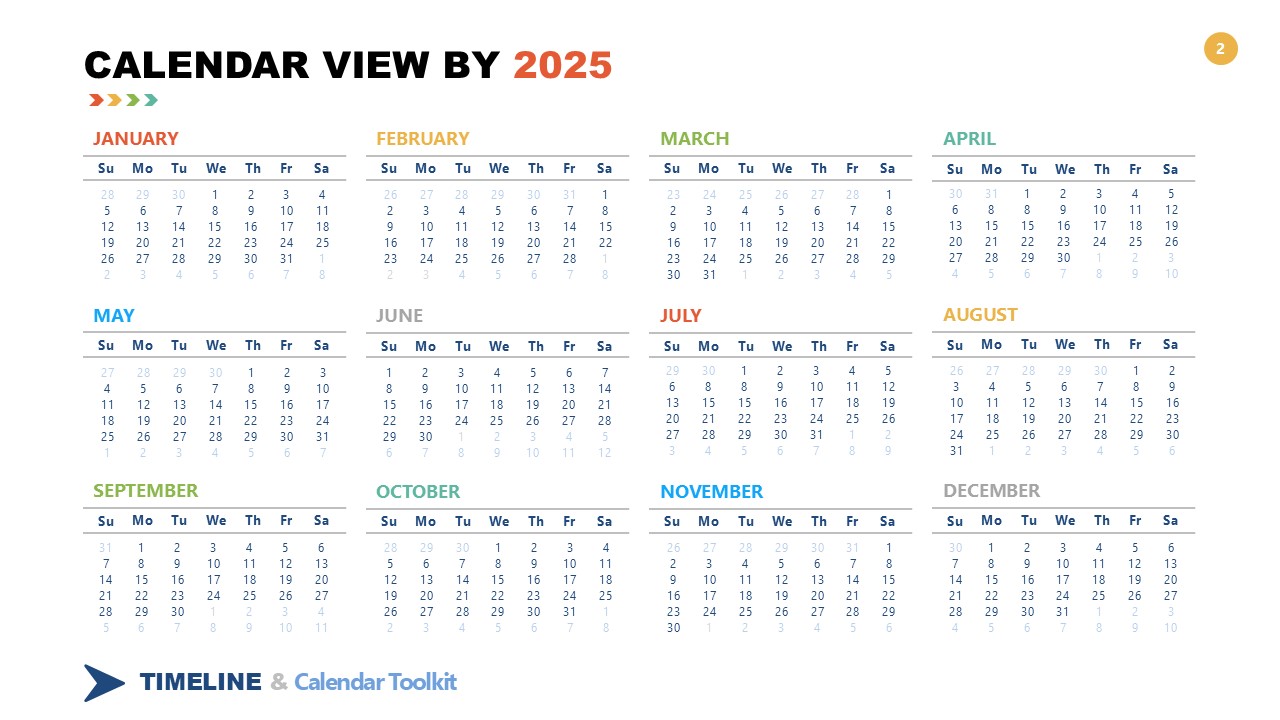 2025 Calendar Toolkit 2