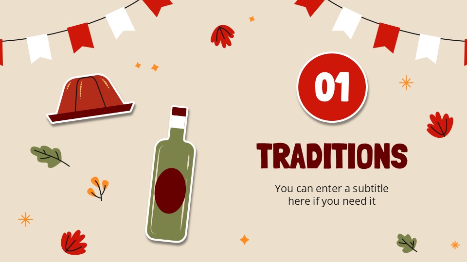 Canadian Thanksgiving Day PowerPoint Template 4