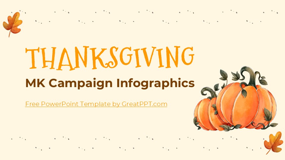 Thanksgiving Marketing Campaign Infographics 1